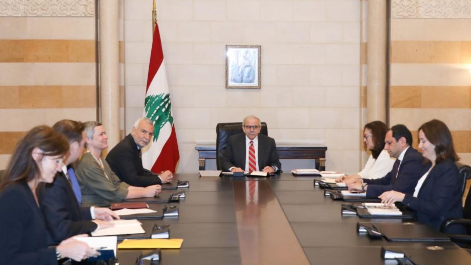 22 May 2025 12:51 PM Salam meets EU official, receives strong support for reforms