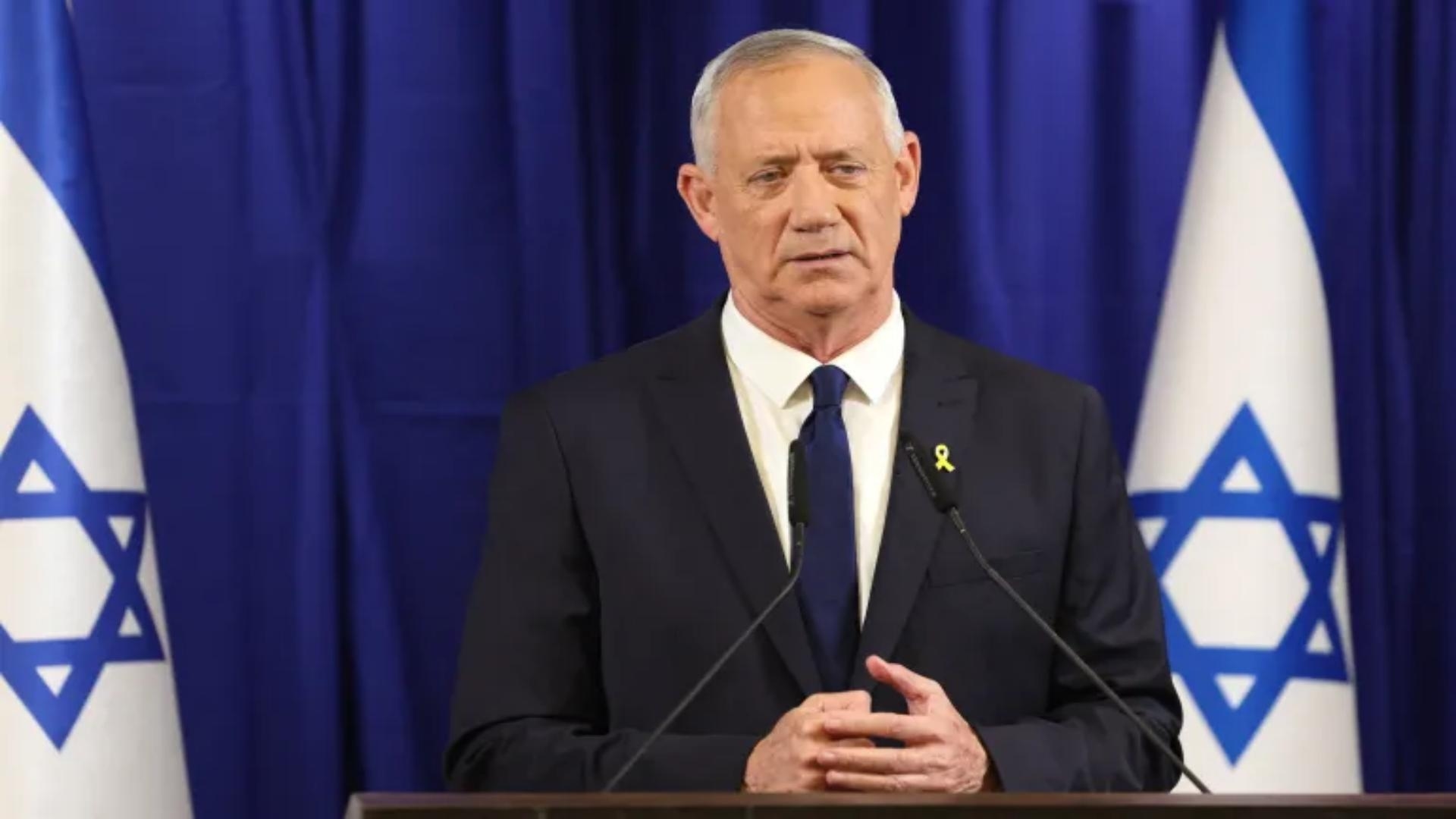05 Aug 2025 15:13 PM Gantz slams minister's attacks on army chief