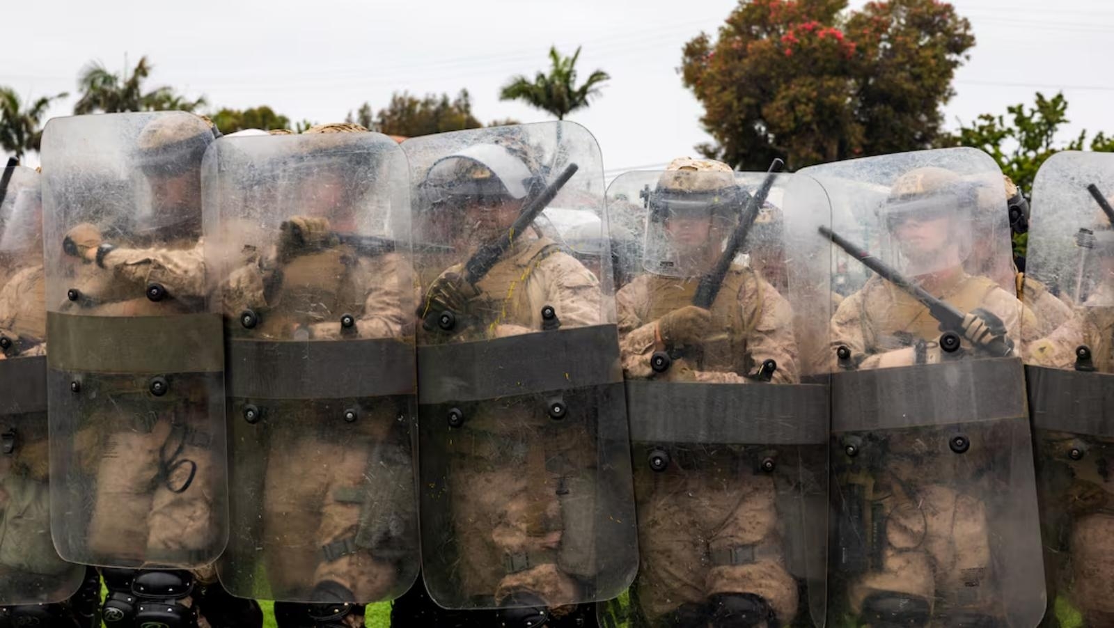 Marines to deploy on LA streets within two days with authority to detain civilians