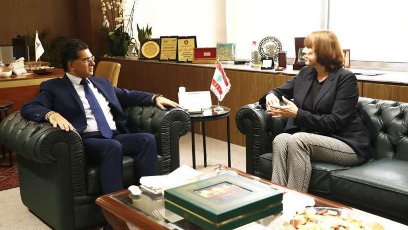 Morcos discusses media cooperation with Canadian Ambassador