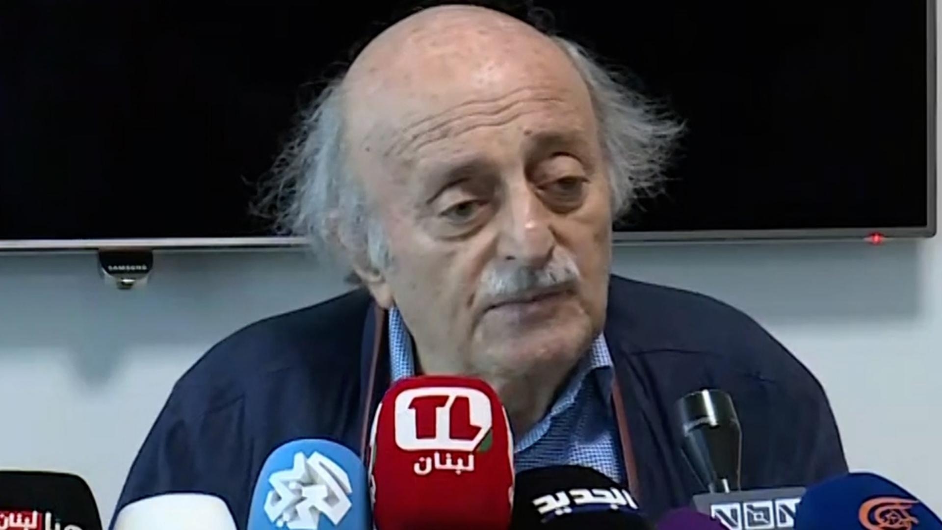 26 Jun 2025 18:22 PM Jumblatt: Weapons must be in hands of state alone