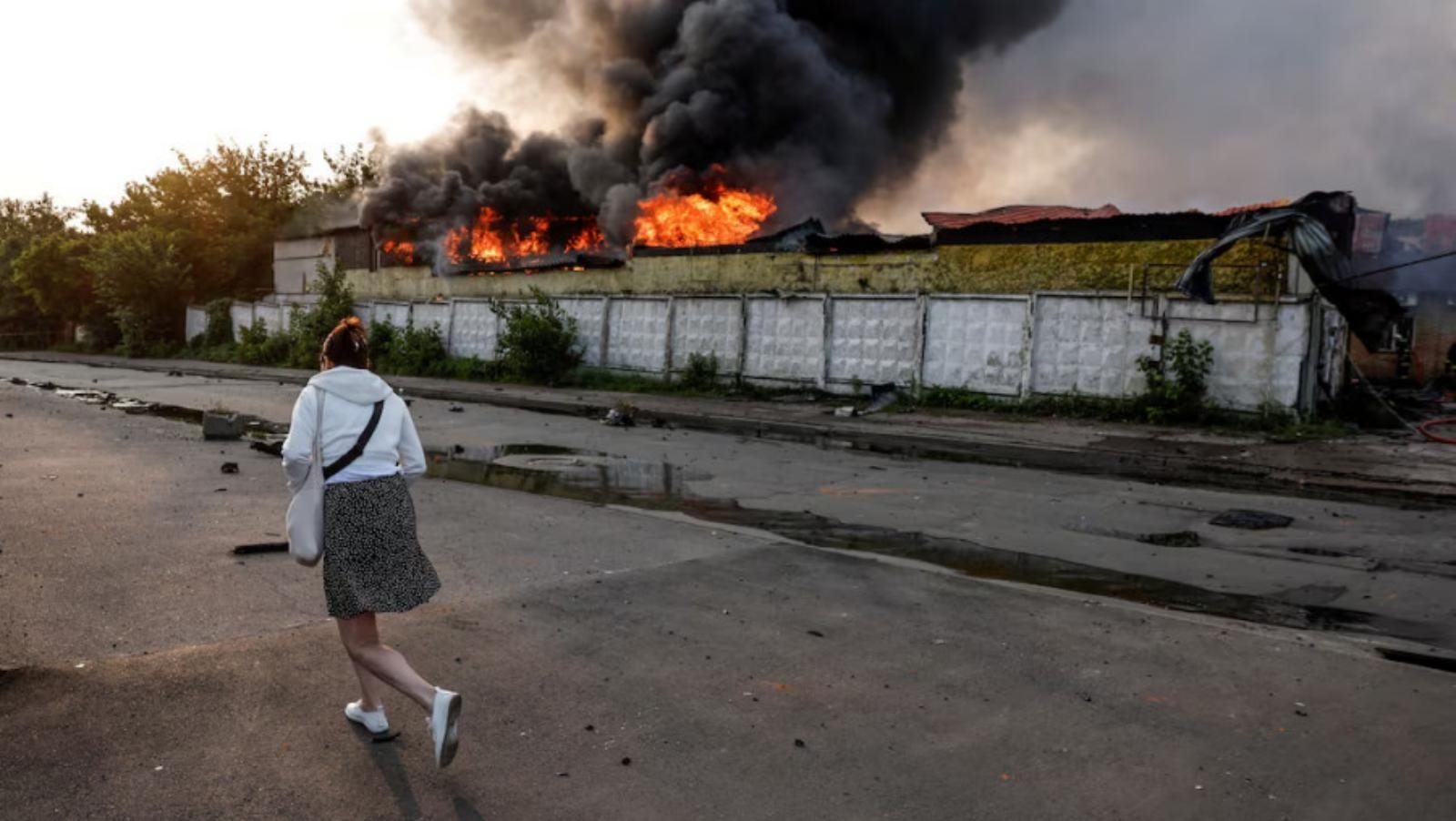 Russia launches one of war's largest air attacks on Kyiv