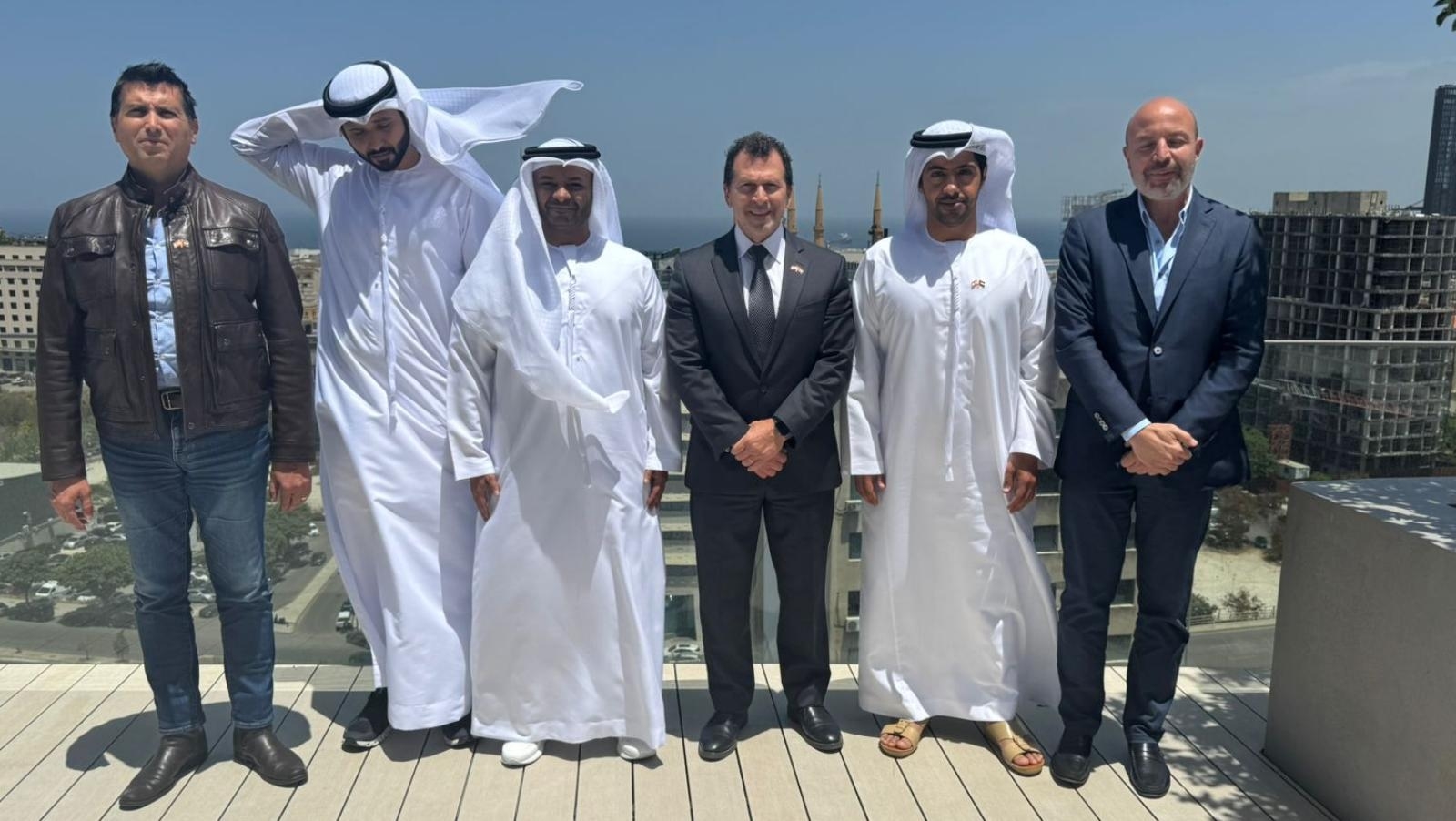 Shehadeh meets Emirati delegation, tours Beirut Digital City