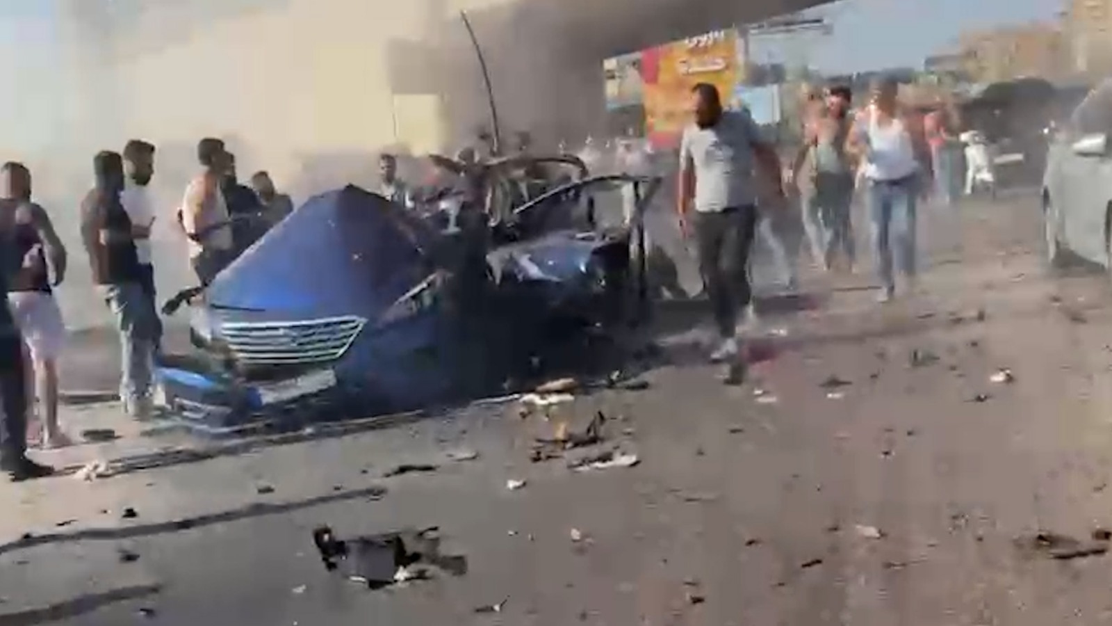 Health Ministry: 1 killed, 3 injured in Israeli strike on car in Khaldeh