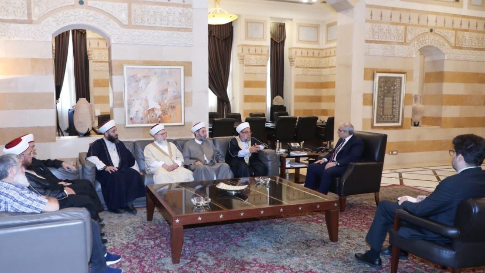 06 Aug 2025 15:32 PM PM Salam leads a series of ministerial meetings