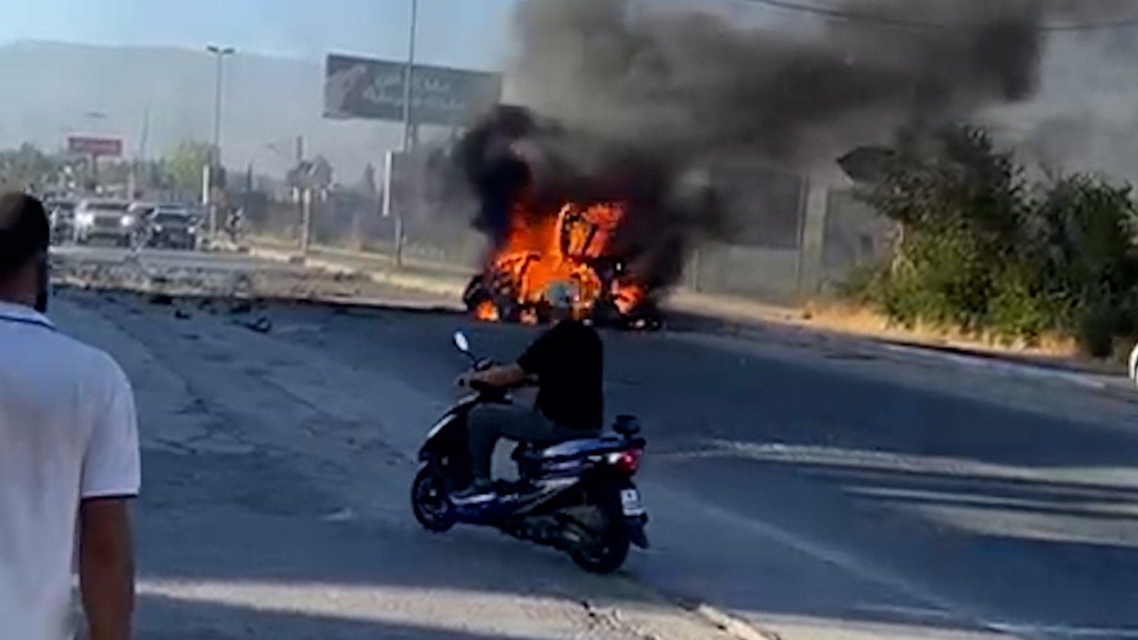 بالفيديو: اغتيال على طريق دمشق