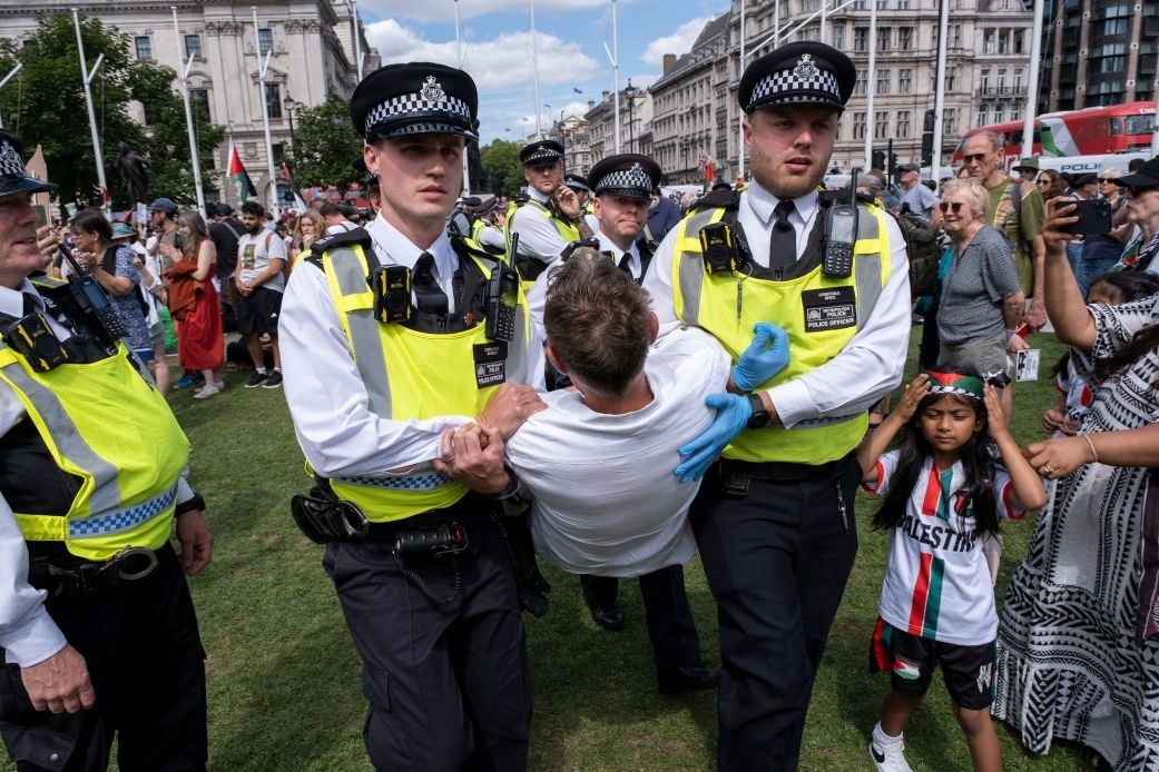 UK police arrest 466 people at Palestine Action protest in London