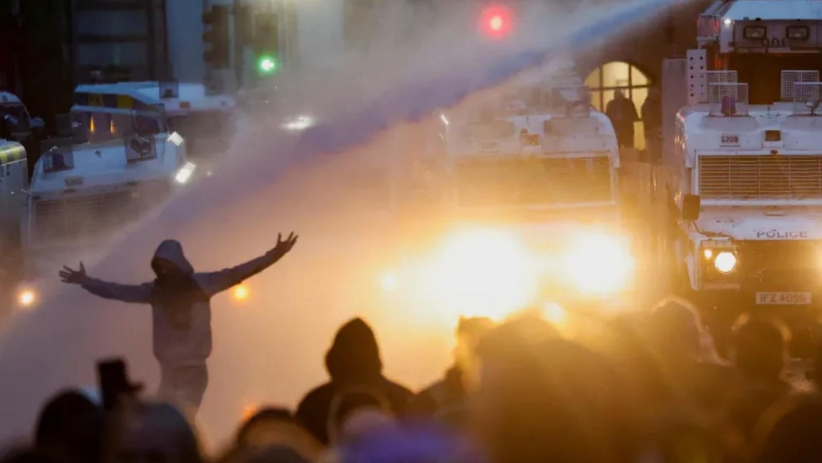 Third night of anti-immigrant violence hits Northern Ireland town
