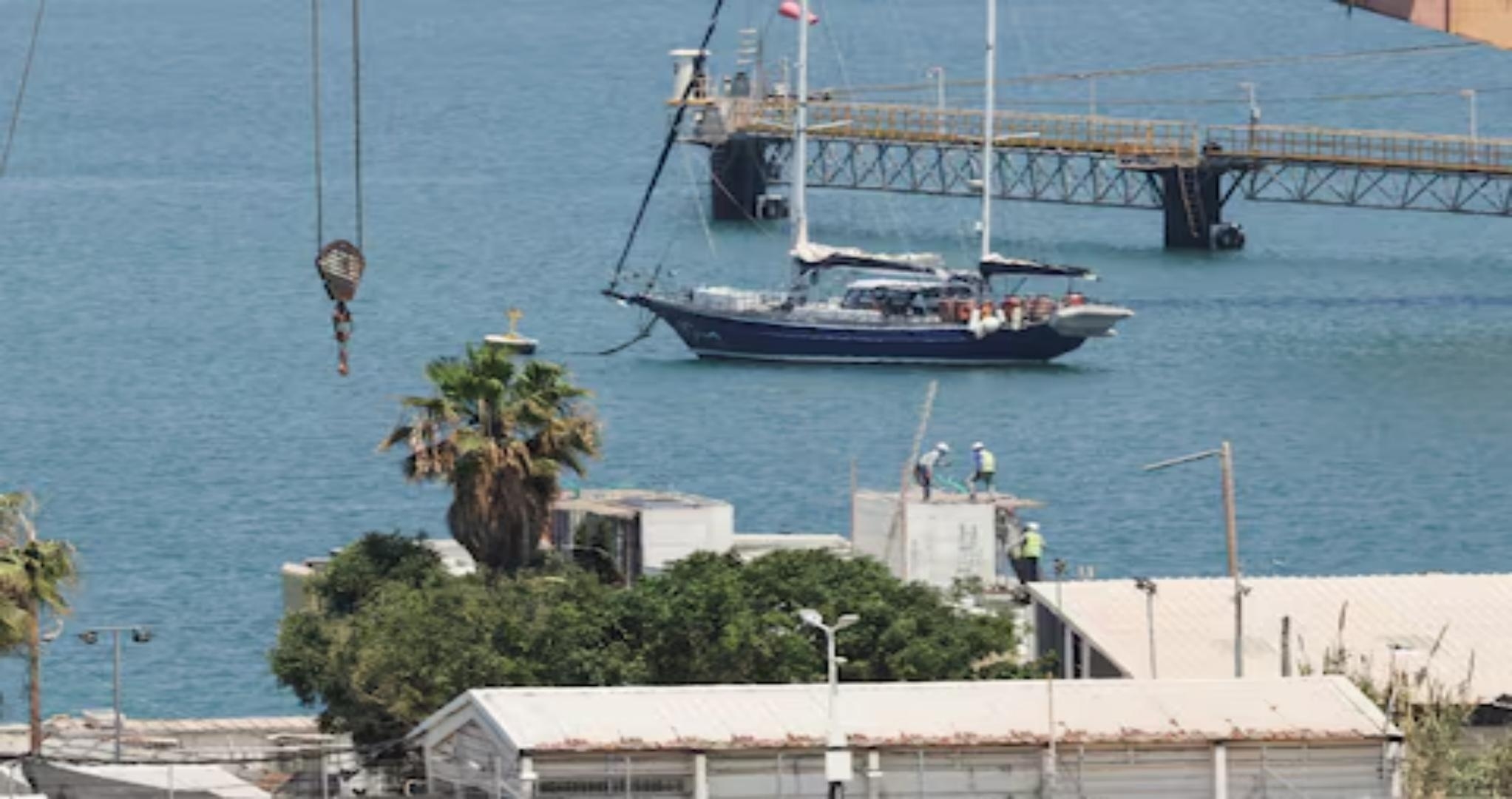 Israel set to deport eight activists, including French MEP, over Gaza boat