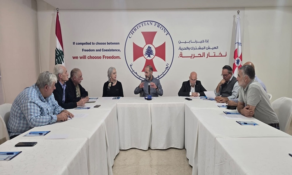 الجبهة المسيحية: لا لدولة السلاح… و'داعش' ذريعة مفبركة لتثبيت الدويلة