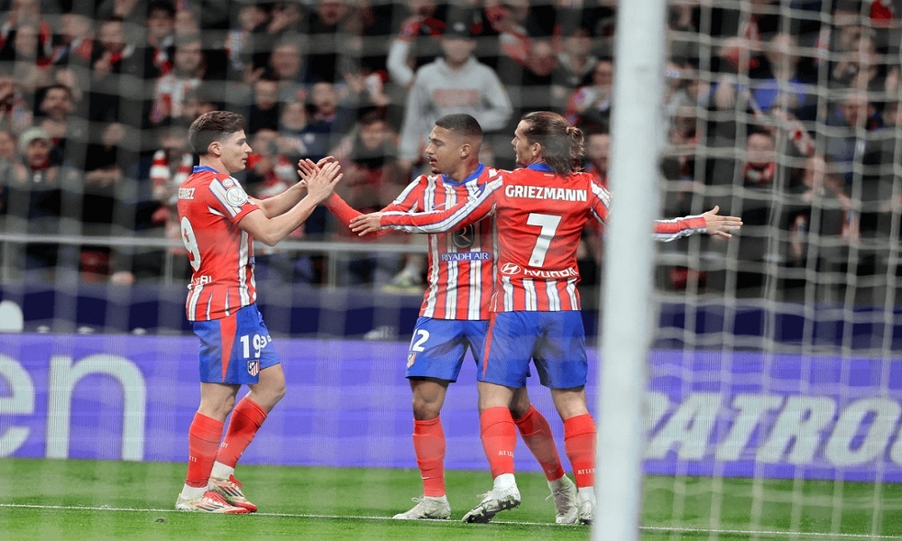 أتليتيكو مدريد يقسو على ريال سوسييداد برباعية