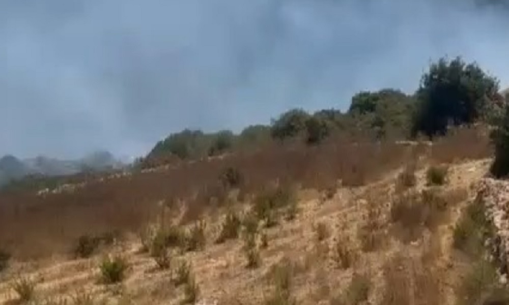 انفجار قنابل عنقودية إثر حريق في ياطر