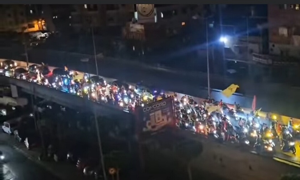بالفيديو: مسيرات إحتجاجية في النبطية وصور