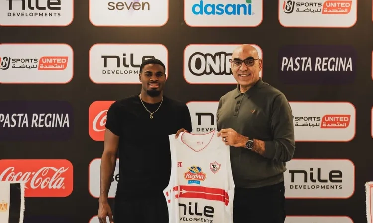 الزمالك يدعم صفوف فريق السلة بالتعاقد مع الأمريكي أنطوان سكوت