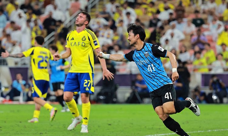 النصر السعودي يودع دوري أبطال آسيا على يد كاواساكي فورتنال من دور نصف النهائي