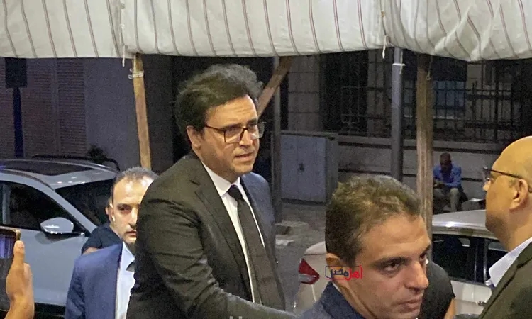 وزير الثقافة يشارك في عزاء الروائي الكبير صنع الله إبراهيم بمسجد عمر مكرم