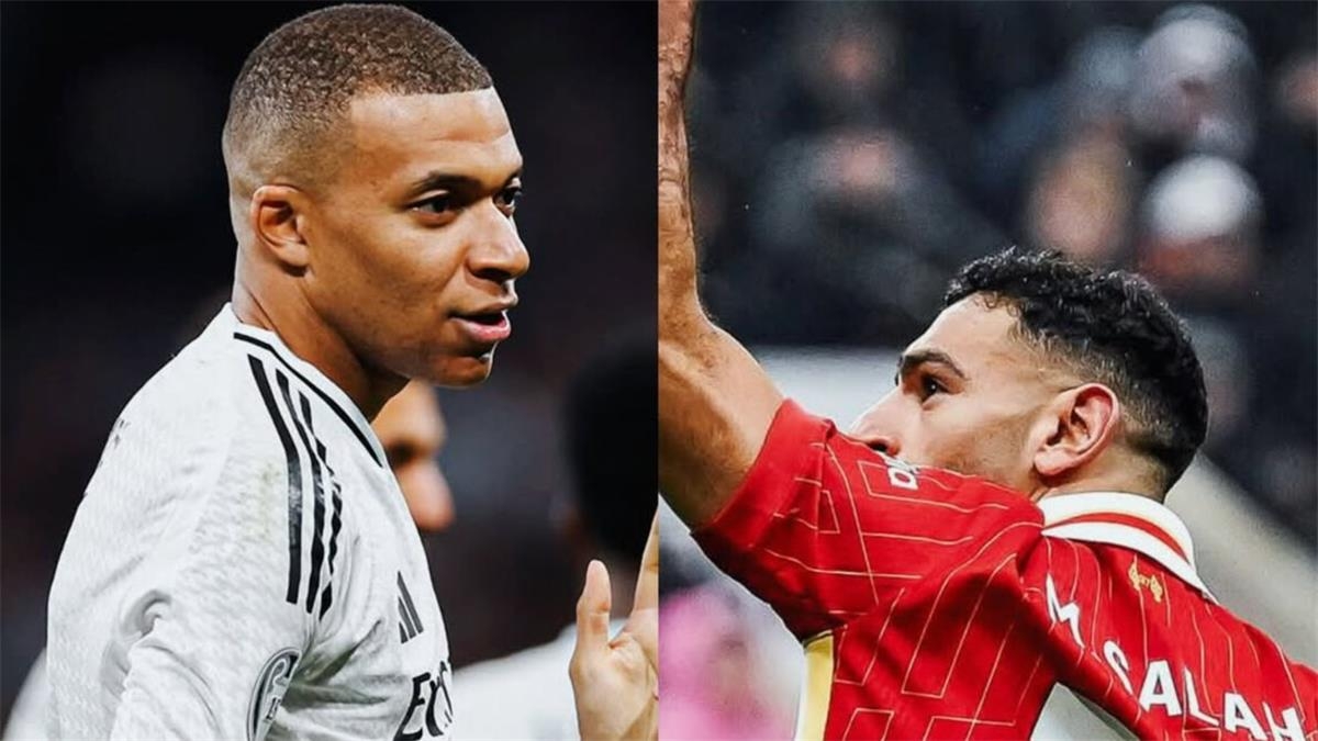 ماذا يحتاج محمد صلاح لحسم الحذاء الذهبي الأوروبي بعد ثنائية مبابي؟