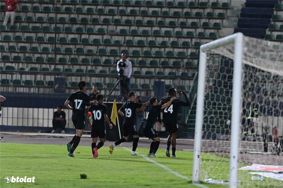 بتسديدة رائعة.. رشاد المتولي يُسجل هدف بتروجيت الأول أمام الزمالك