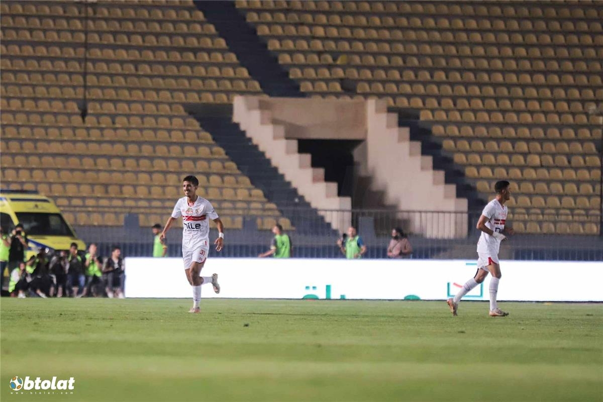 إيشو يسجل هدف الزمالك الثاني أمام بتروجيت في الدوري