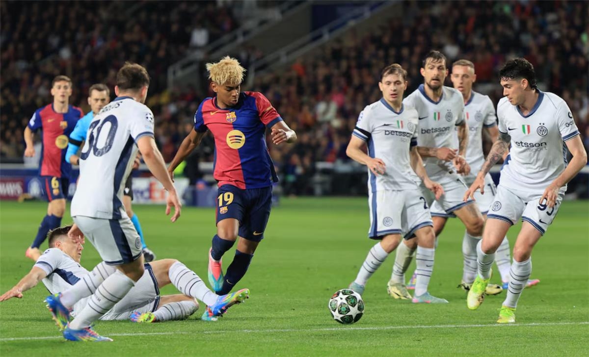 تشكيل برشلونة أمام إنتر ميلان في دوري أبطال أوروبا