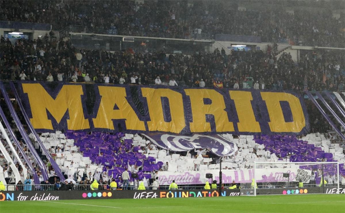 جماهير ريال مدريد توجه رسالة لـ إنتر ميلان بعد إقصاء برشلونة من دوري الأبطال
