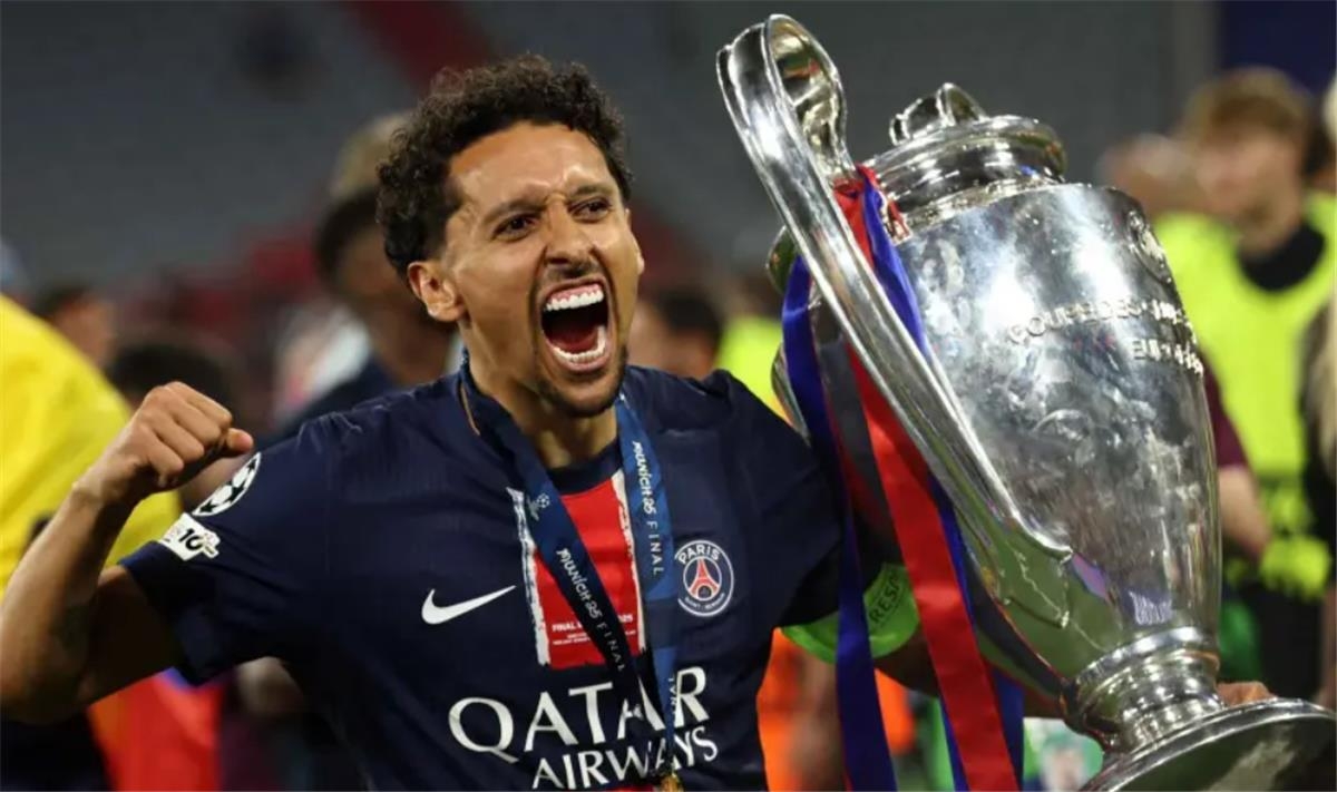 ماركينيوس: مبابي كان يستحق التتويج معنا بـ دوري أبطال أوروبا