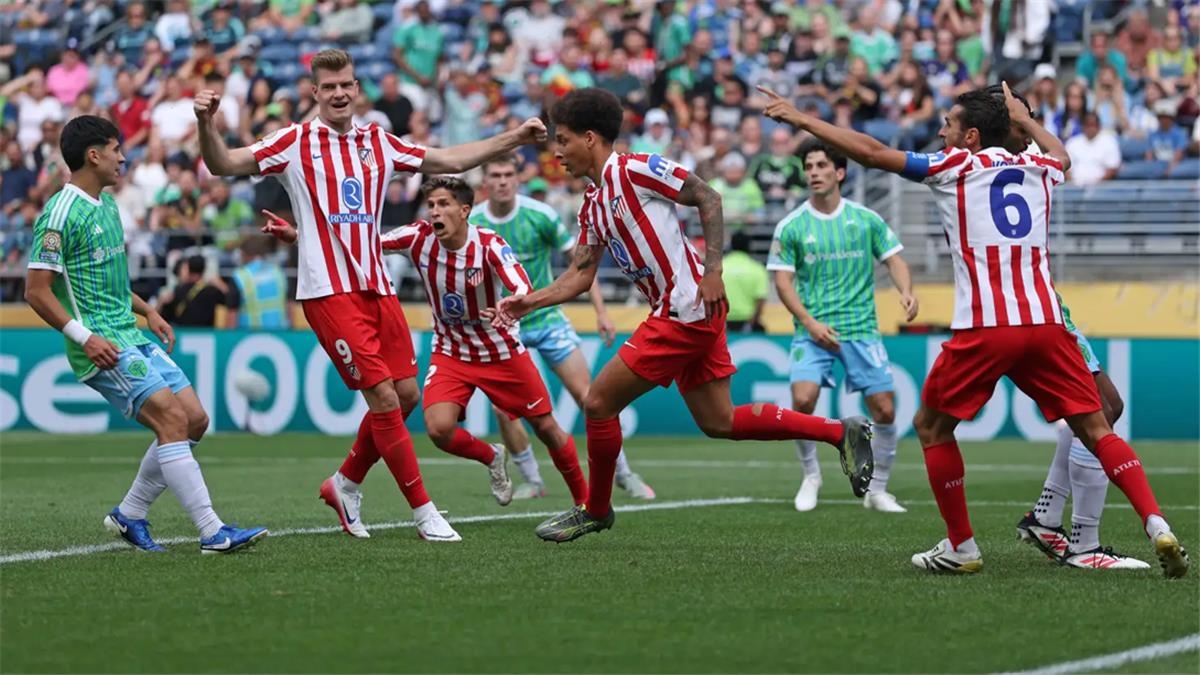 أتلتيكو مدريد يحقق فوزه الأول في كأس العالم للأندية على حساب سياتل الأمريكي