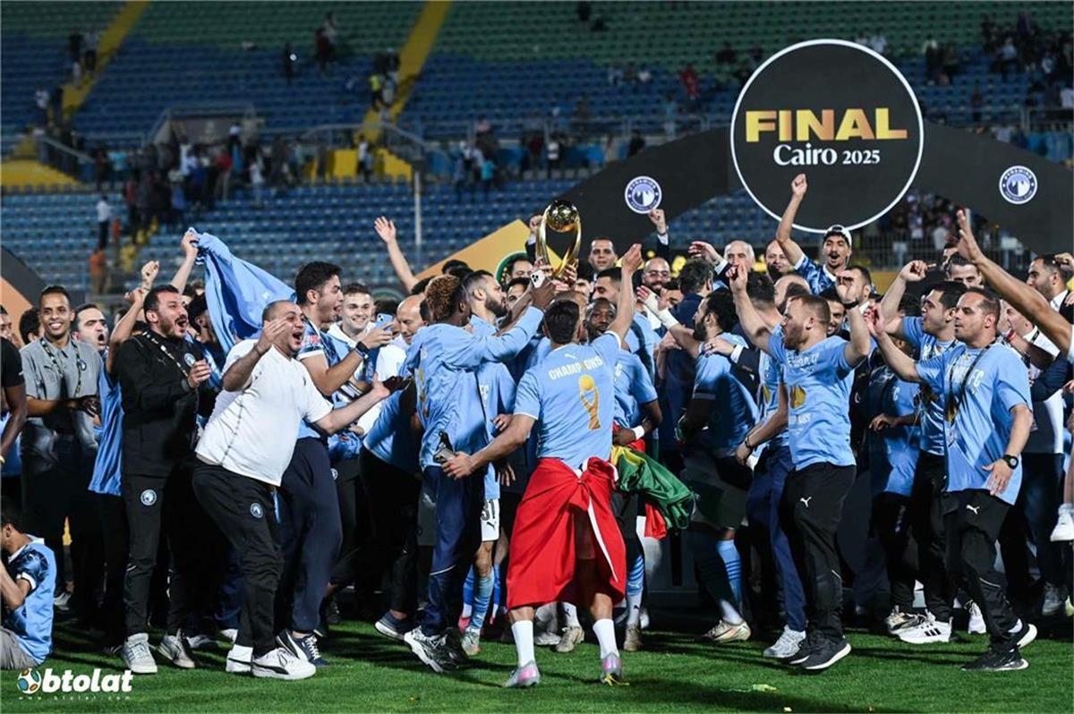 فيفا يهنئ بيراميدز بالتتويج بـ دوري أبطال إفريقيا والتأهل إلى كأس العالم للأندية