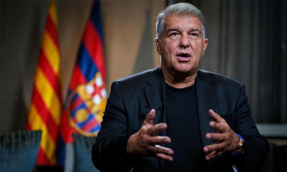 رئيس برشلونة يتحدى باريس سان جيرمان: أتمنى مواجهتهم لمعرفة من الأفضل