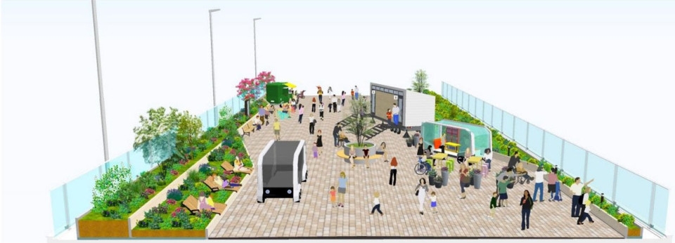 Tokyo expressway undergoes redevelopment into elevated green walkway