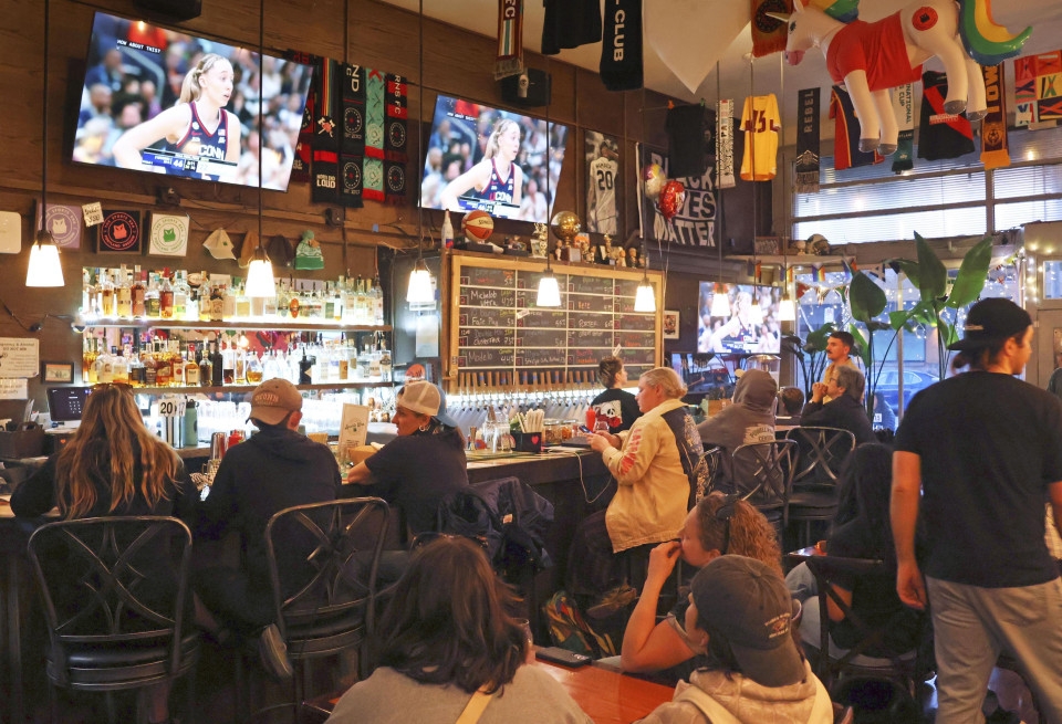 Pioneering women's sports bar draws crowds, eyes path to equality