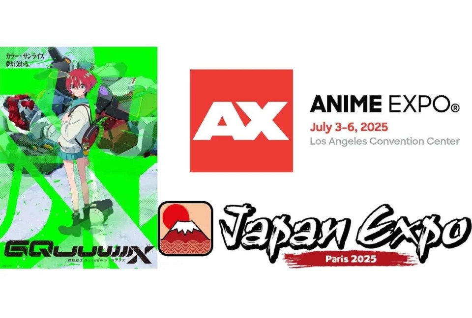 "Mobile Suit Gundam GQuuuuuuX" Confirmed to Participate in Anime Expo 2025 and Japan Expo 2025!