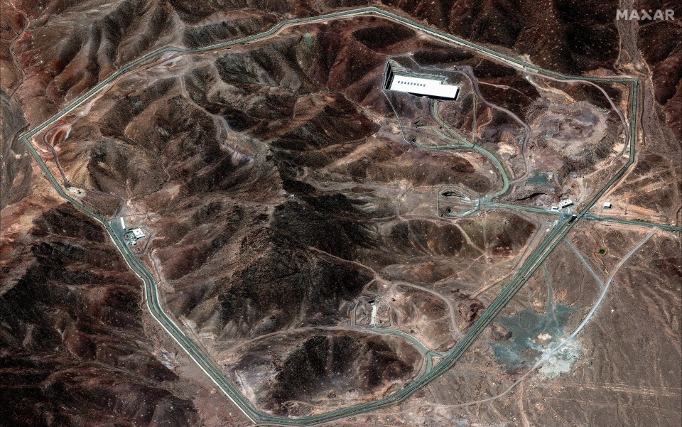 Trump says U.S. struck Iranian nuclear sites