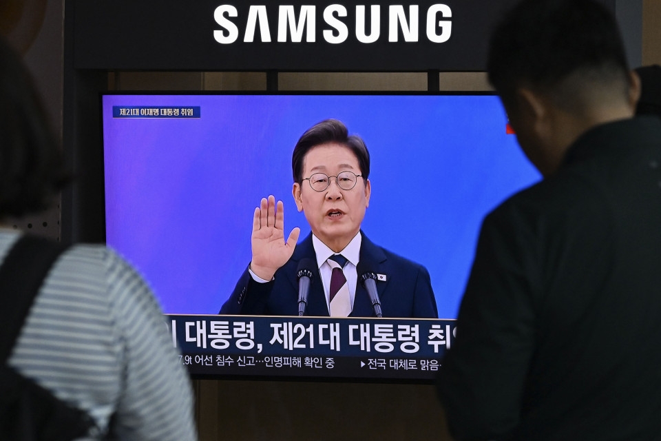 New South Korean President Lee emphasizes pragmatism after swearing in