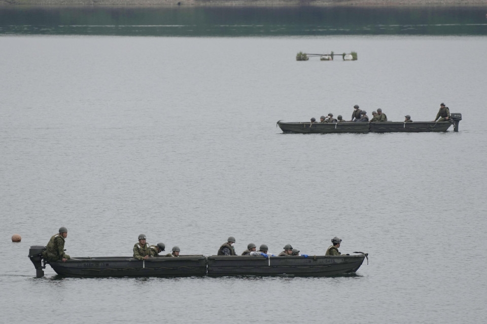 Human remains found at Japan defense force jet crash site