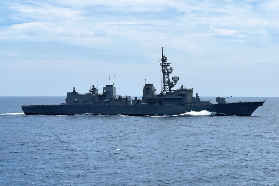 Japan destroyer sails Taiwan Strait after China jet encounter