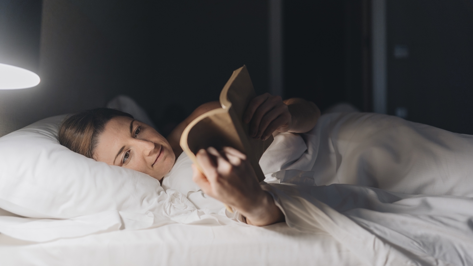 Could swapping your phone for a good read help you sleep?