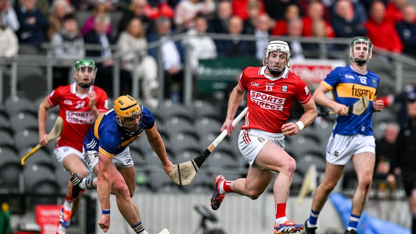 Cork cruise past 14-man Tipperary to sit atop in Munster Hurling Championship table