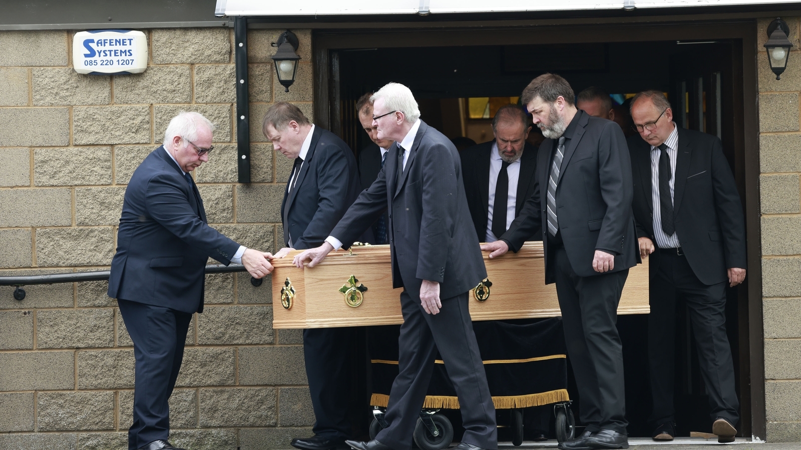 Funeral takes place of former Bishop of Ferns Brendan Comiskey