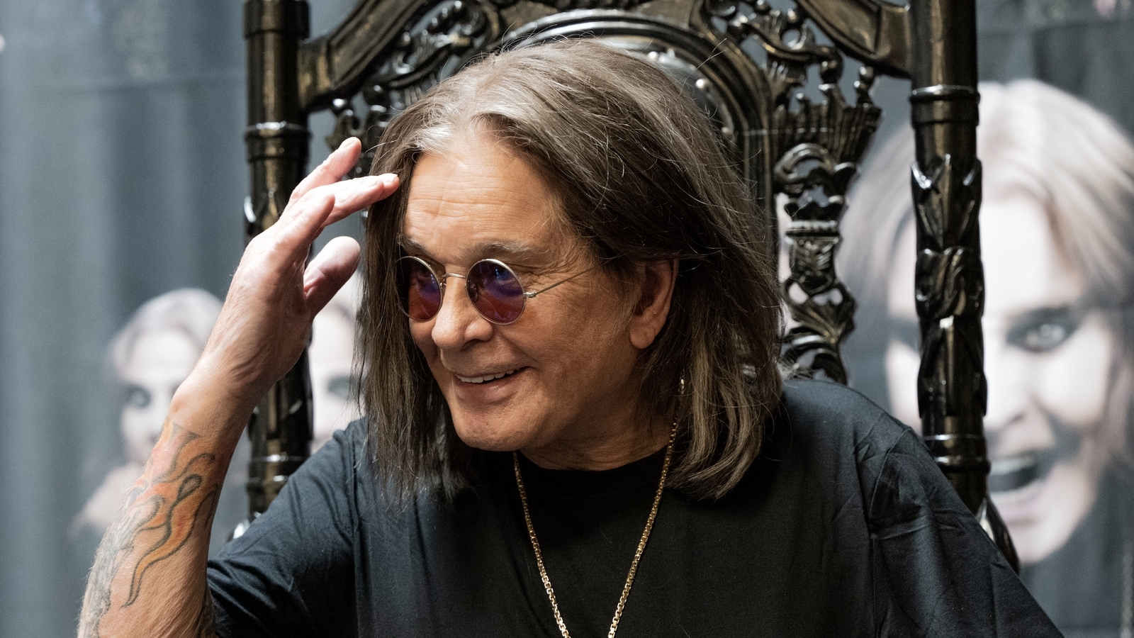 Ozzy Osbourne says he may be 'sitting down' for his final show