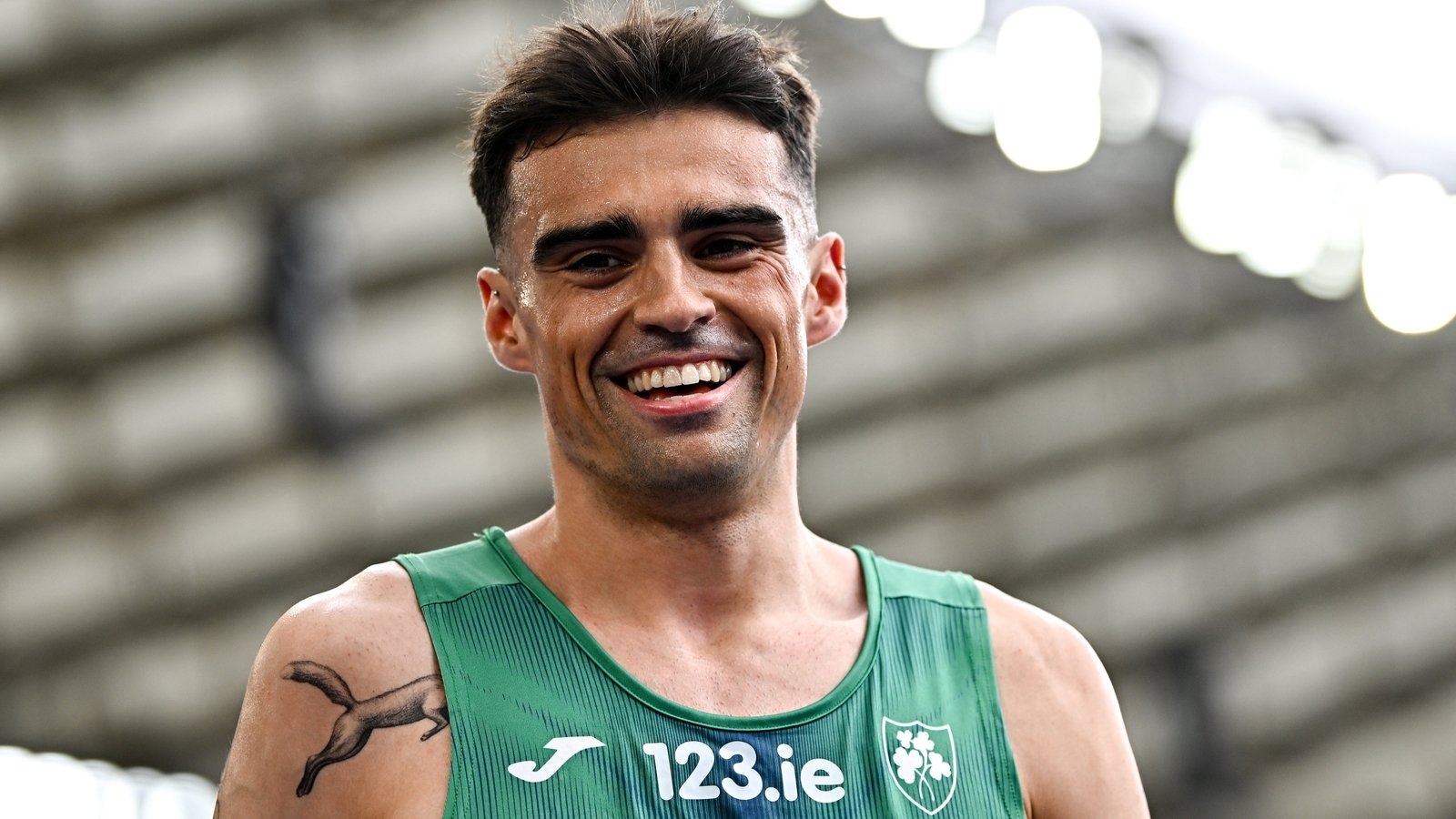 Andrew Coscoran in mix for big victory at Miami Grand Slam Track meet