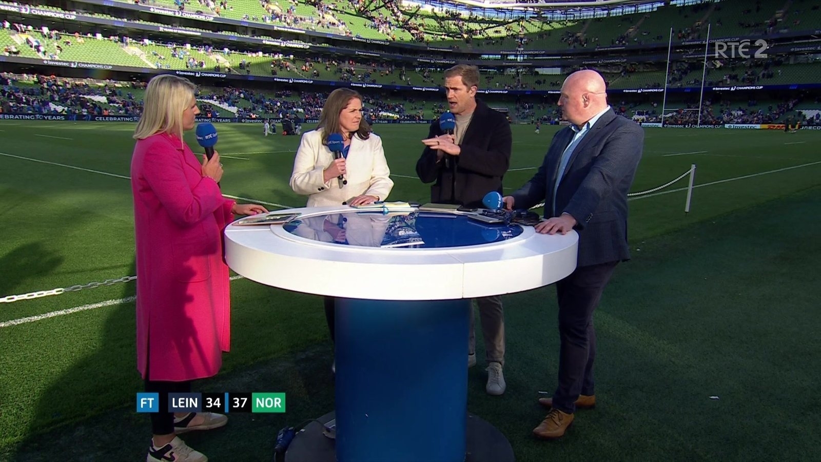 'Absolute disaster' - RTÉ Rugby panel on Leinster shock defeat to Northampton
