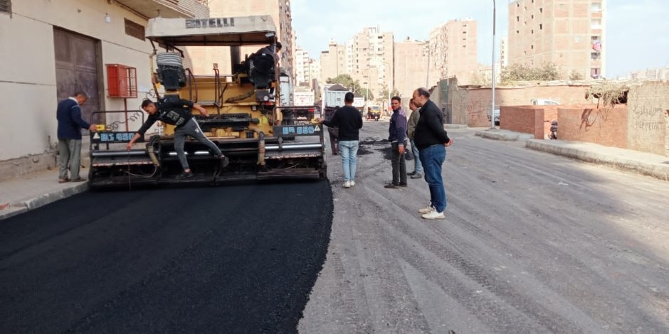 محافظ الجيزة: رصف وتطوير ورفع كفاءة 28 شارعًا بحي الطالبية بتكلفة 27 مليون جنيه