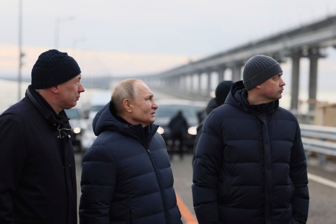 Ukraine Says It Attacked Crimea Bridge With Underwater Explosives
