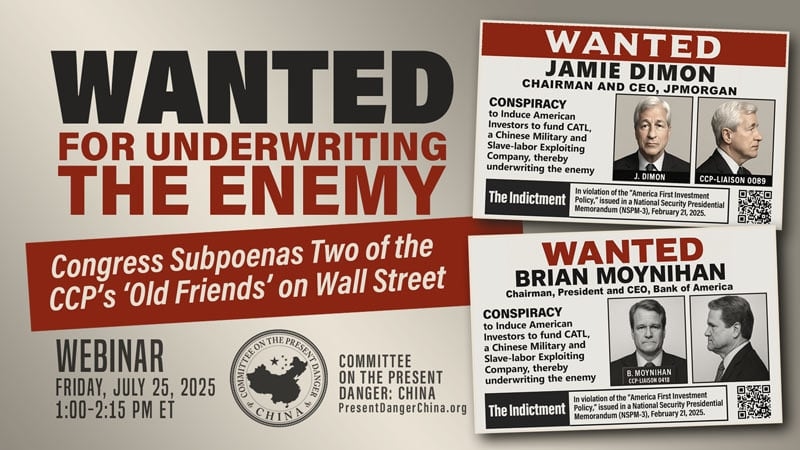 LIVE NOW: CPDC Webinar on Subpoenas of 2 Bank CEOs