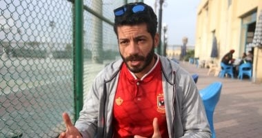 شريف عبد الفضيل نجم دفاع الأهلى الأسبق يحتفل بعيد ميلاده الـ"43"
