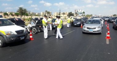 ضبط 54 ألف مخالفة مرورية فى 24 ساعة