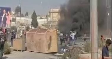 انفجار عبوة على طريق استيطاني قرب رام الله