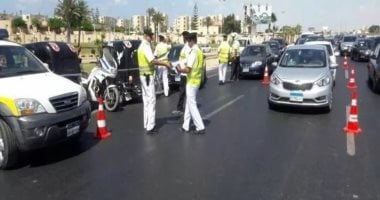 ضبط 39 ألف مخالفة مرورية فى 24 ساعة