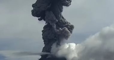 بركان بوبو فى المكسيك يصدر 30 انبعاثا وأكثر من ساعة من الهزات الأرضية